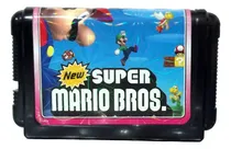 Comprar Cartucho New Super Mario Bros Hack P\u002F Sega Genesis Megadrive