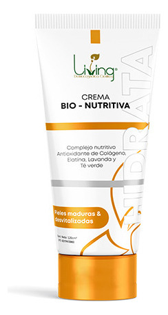 Crema Facial Hidratante Y Nutritiva Living Pieles Maduras