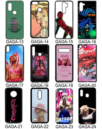 Funda Lady Gaga Compatible Con Motorola Moto Tpu Negro G42