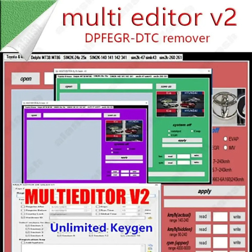 Kia Hyundai Editor Toyota Edit Multi Editor V2