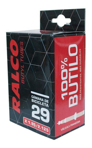 Imagen 1 de 1 de Cámara Ralco Butyl Aro 29 195/2125 Válvula Francesa