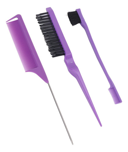Juego De Peines 3 Piezas Para Peinar Y Teñir Cabello