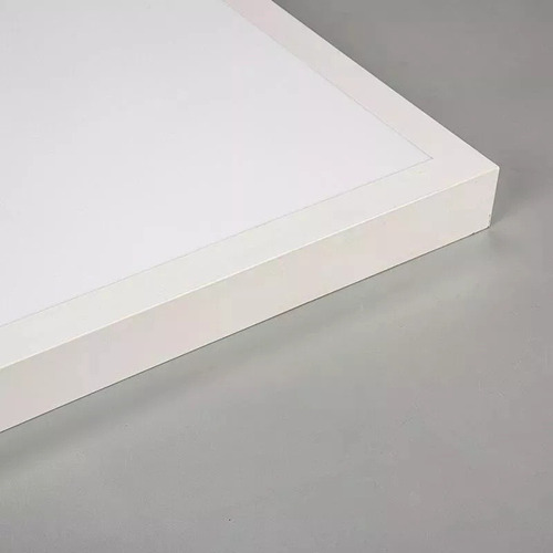 Foco Panel Led 48w Sobrepuesto 120x30cm Luz Neutra Estructura Blanco