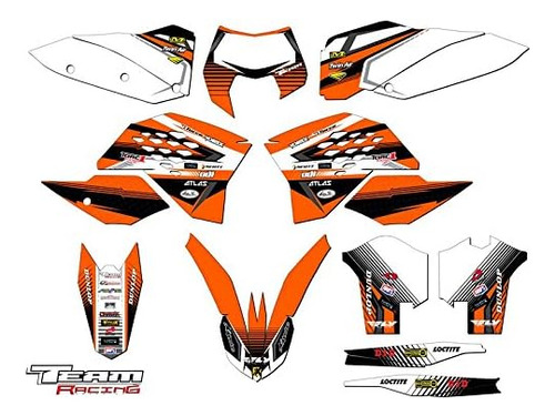 Kit Compatible Con Ktm 2008-2011 Exc, Analogkit Completo