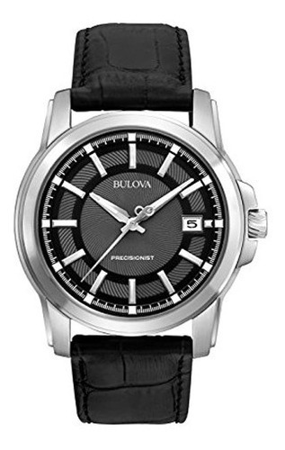 Bulova - Reloj De Pulsera De Piel Precisionista Para Hombre