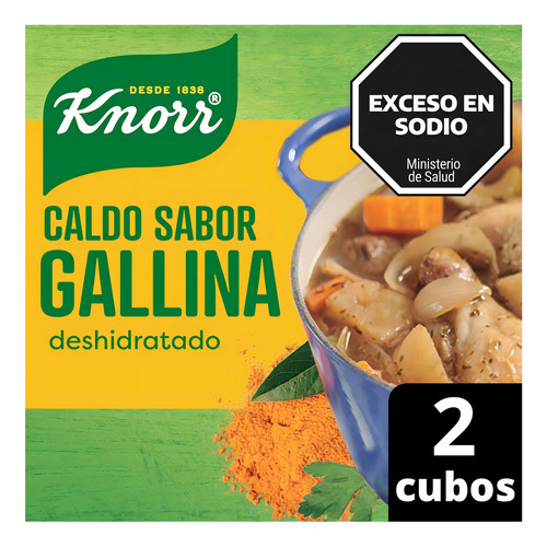 Caldo De Gallina X 2 Cubos Pack 24 Unidades