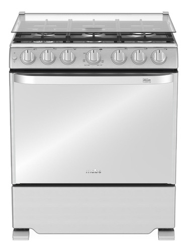 Estufa De Piso 76 Cm Inox Mabe - Wem7661cfix2 Color Inoxidable