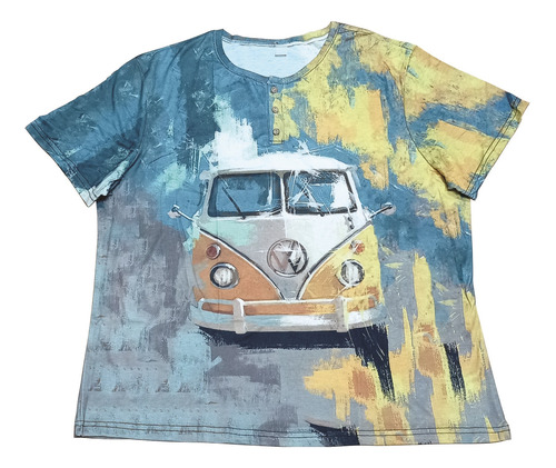 Remera Volkswagen Kombi Painting (2xl)