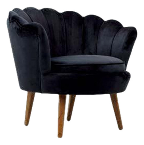 Sillon Aspen Kendra Black Këssa Muebles