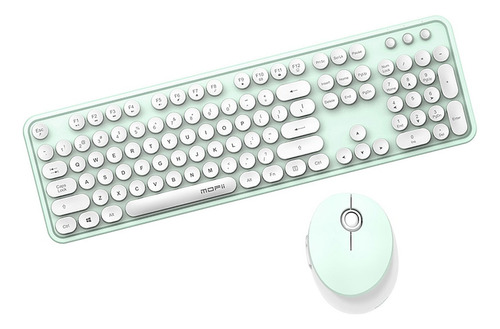 Mofii Sweet Teclado Mouse Combo Color Puro 2.4g Inalámbrico