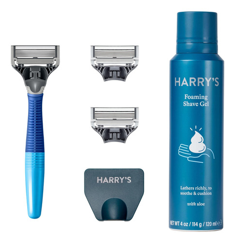 Harry's Maquinillas De Afeitar Para Hombre: El Kit De Afeita