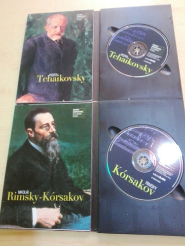 Grandes Compositores,libros Y Cds , Sol 90. Lote De 10. (Usado)
