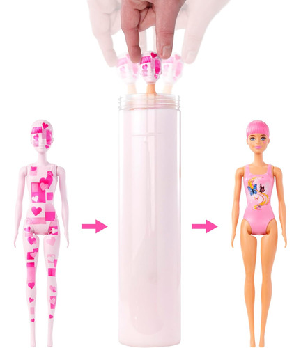 Barbie Color Reveal Muñeca Totally Denim Looks De Mezclilla