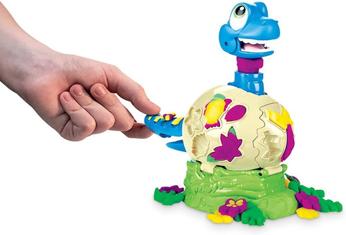 Imagen 3 de 8 de Play-doh Juego De Masas Dino Crew Bronto F1503 Hasbro Moldes
