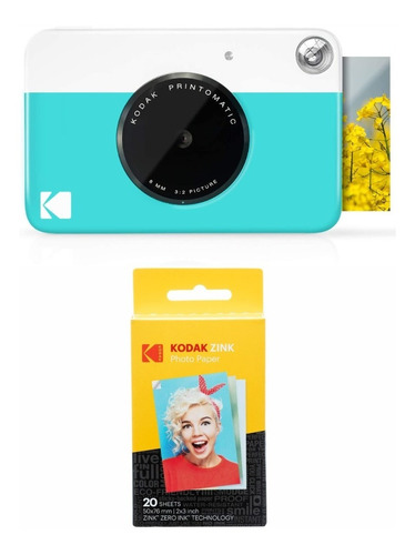 Kodak Printomatic, Cámara Instantánea + 20 Hojas