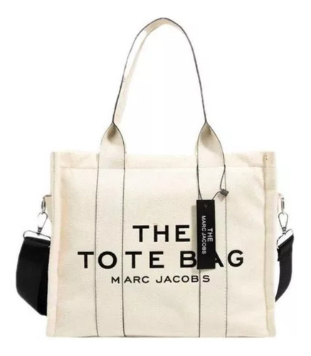 Marc Jacobs Bolsos The Tote Bag New Bolso De Lona Nused [u]