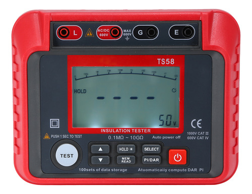 Probador De Resistencia, Megóhmetro De Aislamiento, Medidor