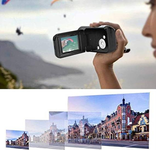 Videocámara Digital 16x Hd, Videocámara Digital Portátil Par