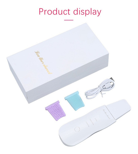 Imagen 8 de 10 de Limpiador Facial Ultrasónico, 3 En 1 Con Accesorio Para El A