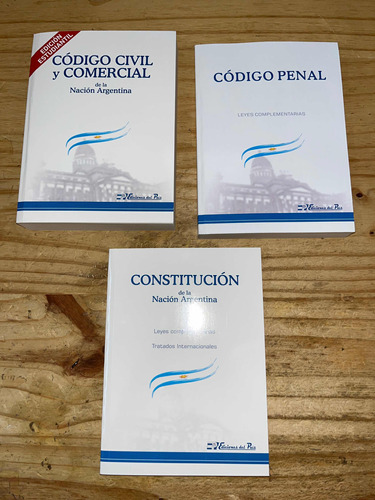 Combo Estudiantil Ccyc + Penal + Constitución C Tratados.