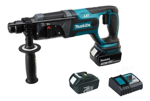 Rotomartillo Inalambrico 18v Makita Dhr241rfe Azul