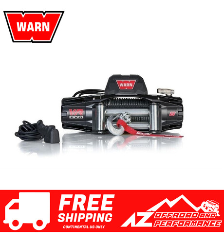 Warn Vr Evo 8 Waterproof 8,000 Lb Steel Cable Winch 12v  Zzf