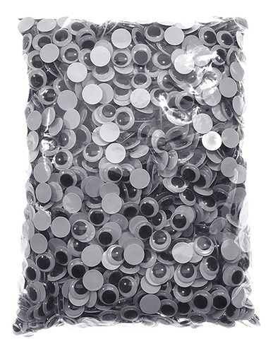 Googly Eyes Wiggle Eyes Movible Negro Para 2000 Piezas 15 Mm