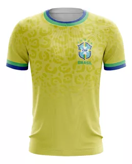 Camiseta Sublimada - Brasil Qatar- Personalizable