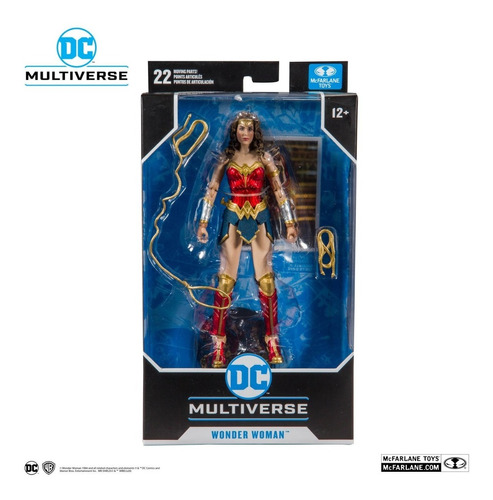 Mujer Maravilla Wonder Woman Dc Multiverse Mcfarlane Toys 7 