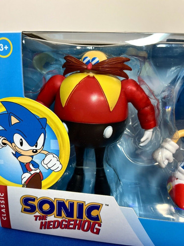 Sonic The Hedgehog - Multipack 10cm Dr Eggman Y Mecha Sonic