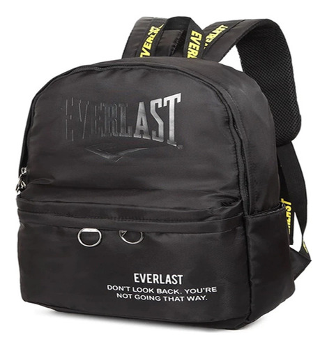 Mochila Urban Unissex 18l - Everlast Cor Preto