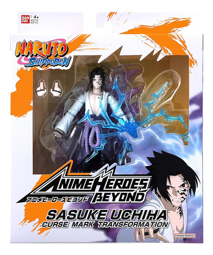 Bandai Anime Heroes Naruto Sasuke Uchiha Curse Mark