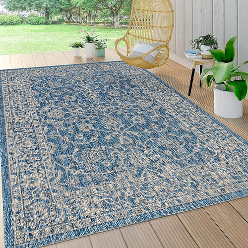 Jonathan Y Smb103a-8 Palazzo Vine And Border Textured Weave