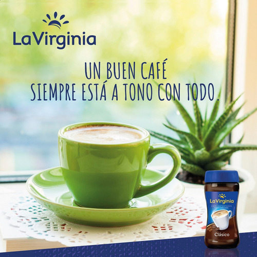 Cafe Instantaneo Torrado Sin Tacc La Virginia 100 Gr