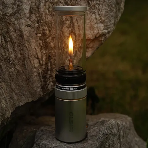 Camping Light Tent Lantern Gas Lantern For Tourist Black