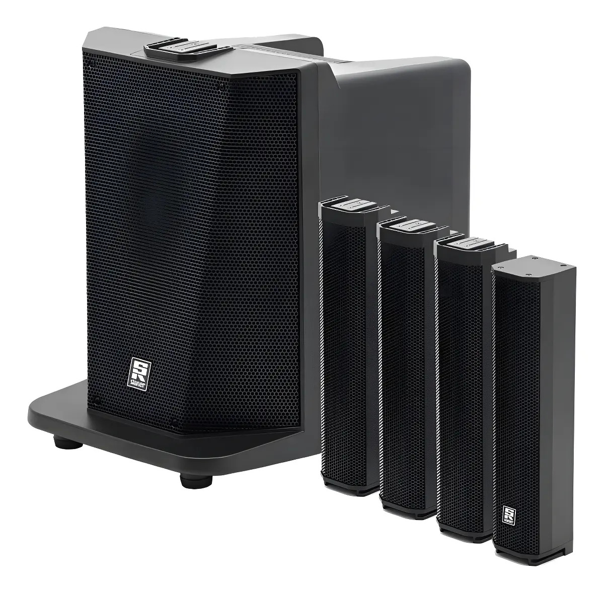 Caixa De Som Torre Ativa Line Array Staner Tws-410