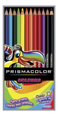 Colores De Madera Prismacolor 12 Und