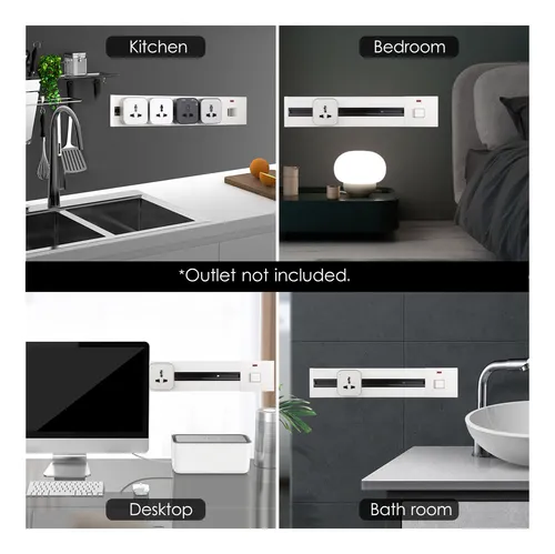 Sistema Eléctrico Extraíble Track Outlet Systems Oculto