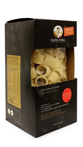 Pasta Vera Calamarata Rigavera 500g Bronzo 100% Grano Italia