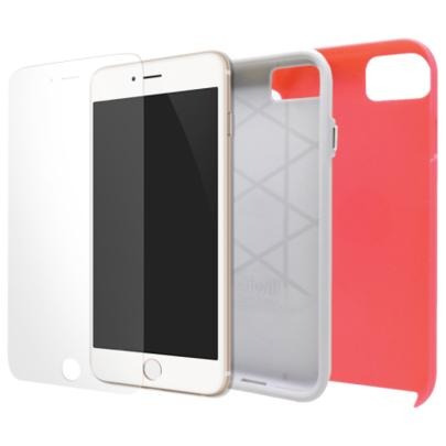 Capa Para iPhone 7 Iwill Duall Strong Coral