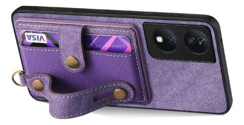 Funda For Honor X7b A Prueba De Golpes Cartera Correa