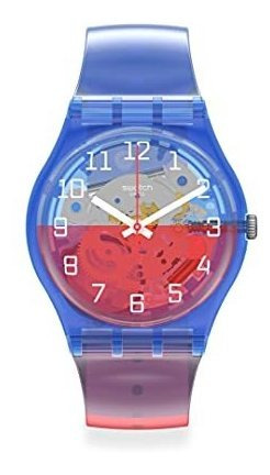 Reloj Swatch Gn275  Cuarzo Estándar, Transparente Con