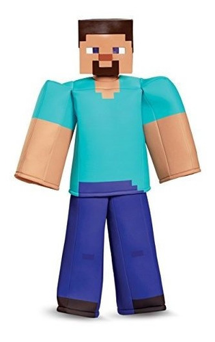 Boys Minecraft Steve Prestige Traje M