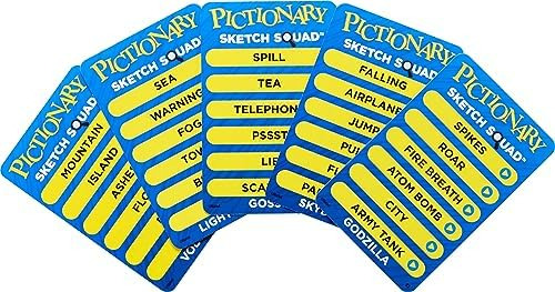 Mattel Games Pictionary Sketch Squad Juego De Fiesta Coopera