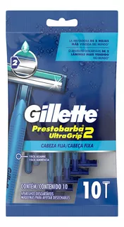 Máquina para afeitar Gillette Prestobarba2 UltraGrip 10 u