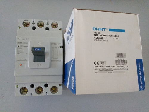 Breaker 3x400 Amp Chint