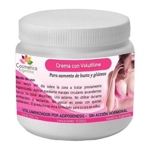 Crema Agranda Busto Y Gluteos Aumenta Tamaño Efecto Push Up