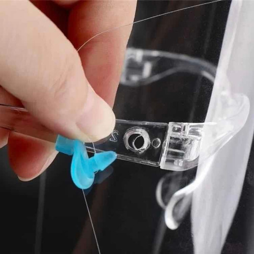 Bidameun Careta Protectora Con Lentes Caja 10 Piezas.