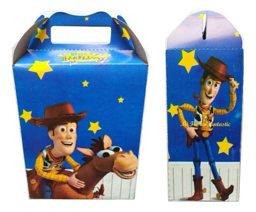 Toy Vaquero Woody Tiro Al Blanc Paq 30 Dulceros Cajitas Bolo