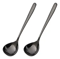 Comprar 2 Cuchara Sopa Acero Inoxidable Cucharon 7.9  304 Apto Para